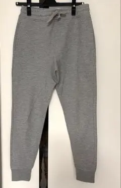 グレー ジョガーパンツ スウェット素材