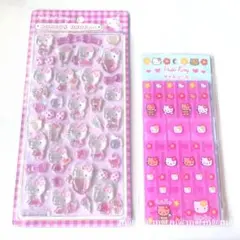 正規品 ボンボンドロップシール ハローキティ 第2弾 ピンク タイルシール