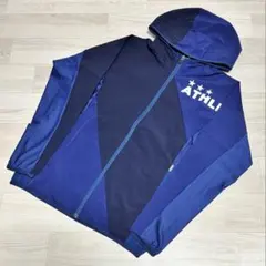 アスレタ サッカー ウインドジャケット ウェア Mサイズ ネイビー 新品