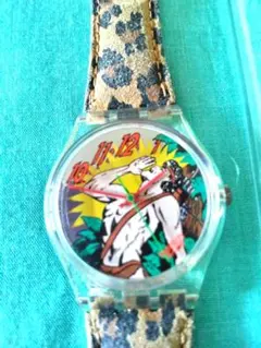 Swatch スウォッチ 腕時計 本体 レオパード柄
