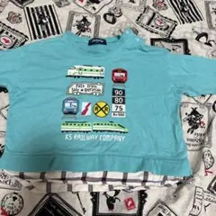 klädkåp 電車刺繍 Tシャツ 90
