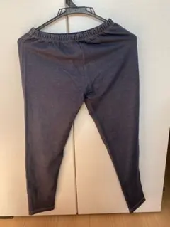 ストレッチパンツ ジッパー付き裾