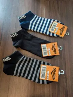 DUARIG メンズ ソックス 3足セット 25-27cm新品
