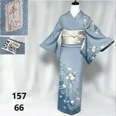 未着用　辻ヶ花　作家　訪問着 フルセット　袷 正絹 辻ヶ花総刺繍袋帯