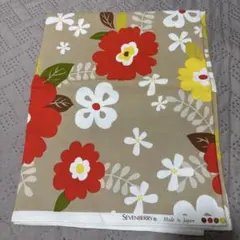 北欧花柄オックス生地／幅150cm×1.5m