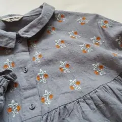 SM2☆【マカベアリスXSamansaMos2】胸刺繍ワンピース