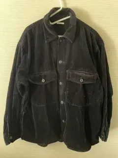 ブラック コーデュロイジャケット