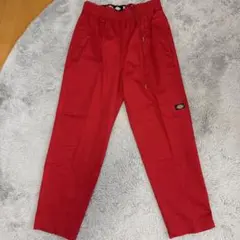 ディッキーズ Dickies 赤 パンツ カジュアル ワークパンツ S 사이즈
