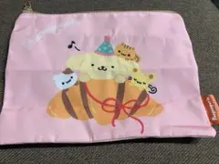 ポムポムプリン ユーモラスアソートコレクション スクエアポーチ