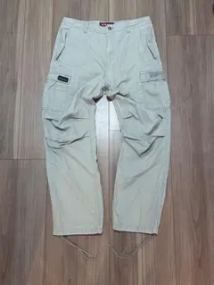 90s OAKLEY オークリー カーゴパンツ ベージュ 36インチのサムネイル