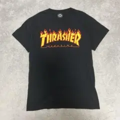 THRASHER スラッシャー Sサイズ ブラック ロゴt 90s 値下げ可！！