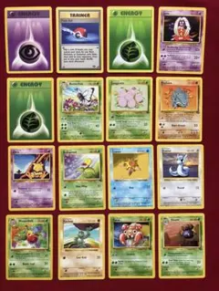 【英語版】ポケモンカード　絵柄かぶりなし　16枚セット