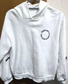 PINKHUNT SALE(12⁄14まで)裏起毛袖ジップ付きパーカー