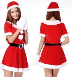 ❣️新品❣️サンタクロースコスプレ　ワンピース　クリスマス　パーティー