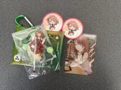 花里みのり スシロー アクリルキーホルダー＆ステッカーセット