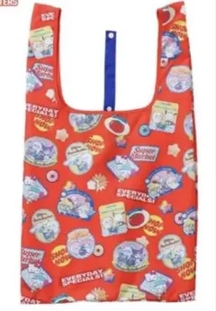 ちいかわ　サンリオ　エコバッグ　オレンジ