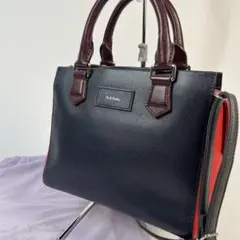 美品　保存袋付き　ポールスミス　2way ショルダーバッグ　ハンドバッグ　レザー