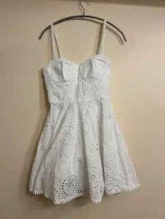 ※5/15まで値下げ※ZARA ホワイトキャミワンピース XS