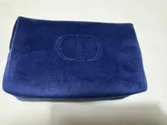 Dior ベルベット ノベルティ ポーチ ネイビー