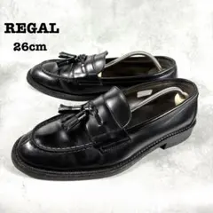 美品✨REGAL タッセルローファー worth collection 黒　26