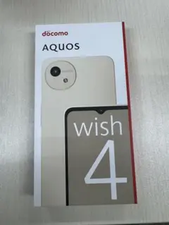 新品未使用　シャープ　AQUOS wish 4 SH-52E ホワイト