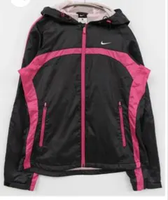 Nike ウィンドブレーカー 黒とピンク☆Mサイズ