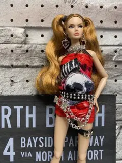 ポピーパーカーファッションロイヤリティ1/6ドール服ハンドメイド