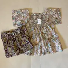 ⭐️美品Bonpoint BONTON 半袖ブラウス 10.12サイズ 2点セット