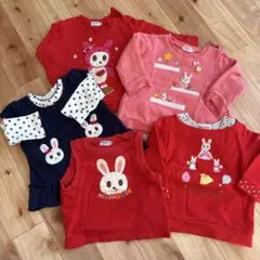 MIKIHOUSE トレーナー80 まとめ売り