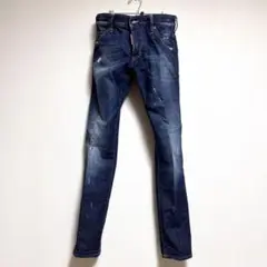 ✨極美品✨DSQUARED2 ディースクエアード　スキニーダン　ジーンズ　希少 DSQUARED2 (ディースクエアード) ダメージ ボタンフライ