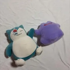 ポケモン ぬいぐるみ カビゴン メタモン 2点セット