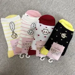 ちいかわ 靴下4点セット 22-24センチ