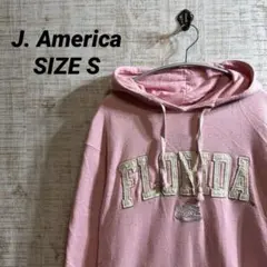 パーカー ピンク