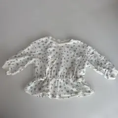 aprèslescours トレーナー　ペプラムトレーナー