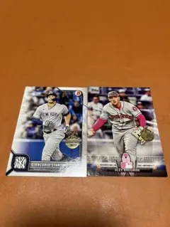 topps Giancarlo Stanton & Alex Bregman