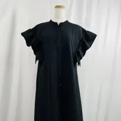 ワンピース ストレート 夏服 韓国ファッション 大人可愛い フェミニン シンプルのサムネイル