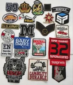 ワッペンまとめ売り✨️E