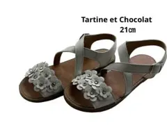 Tartine et Chocolat タルティーヌエショコラ  サンダル21㎝のサムネイル