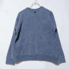 ユニクロ ソフト ニット フリース Vネック Tシャツ M