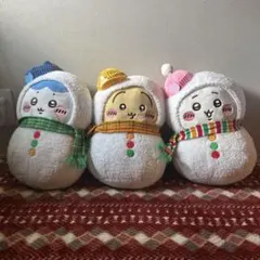 美品　ちいかわ　エニマイくじ　ちいかわ　はちわれ　うさぎ　ぬいぐるみ3体セット