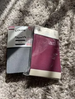 グレー 80デニール タイツ M-L サポートタイプ