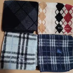 n様専用！バーバリータオルハンカチ、ネイビー他