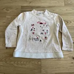 familiar 刺繍デザイン トレーナー 120 ファミリア 110,100