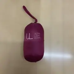 ウルトラライトダウンジャケット バーガンディ