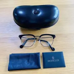MONCLER 正規品 ML5021 001 黒 眼鏡 メガネ モンクレール