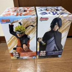 NARUTO フィギュア 2種セット ナルト サスケ 忍界造形列伝
