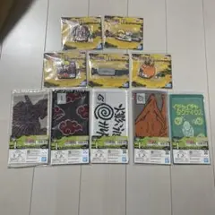 ナルト一番くじラバーアソート5種ミニタオル5種セット