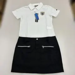 【新品未使用タグ付き】Kappa レディース ゴルフ 半袖ワンピース L
