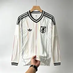 サッカー日本代表 ユニフォーム 新品未使用カラフルデザイン 白 L-216