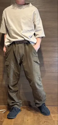 【Columbia】コロンビア ミリタリーカーゴパンツ カーキ 36 ギミックのサムネイル